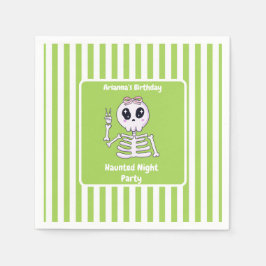 Guardanapo De Papel Festa Noturna Assombrada Aniversário - Noite de Ha