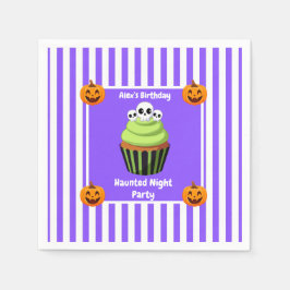 Guardanapo De Papel Festa Noturna Assombrada Aniversário - Noite de Ha