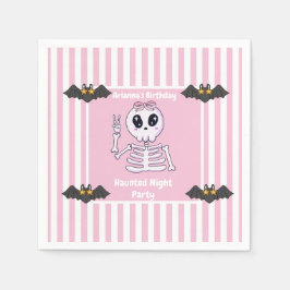Guardanapo De Papel Festa Noturna Assombrada Aniversário - Noite de Ha