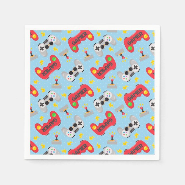 Guardanapo De Papel Festa noturna de jogo (Frente)