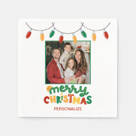 Guardanapo De Papel Festivo Feliz Natal Papel Personalizado Napkins