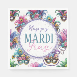 Guardanapo De Papel Festivo Mardi Gras