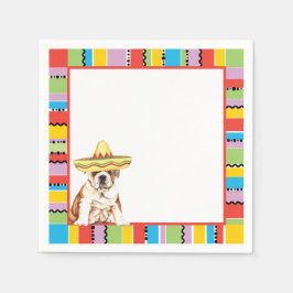 Guardanapo De Papel Fiesta Bulldog