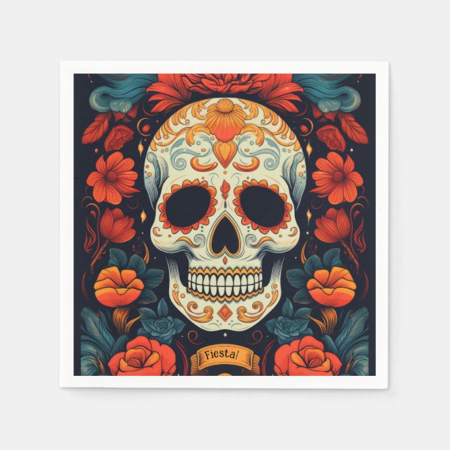 Guardanapo De Papel Fiesta! PARTIDO mexicano (Frente)