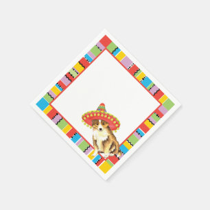 Guardanapo De Papel Fiesta Sheltie