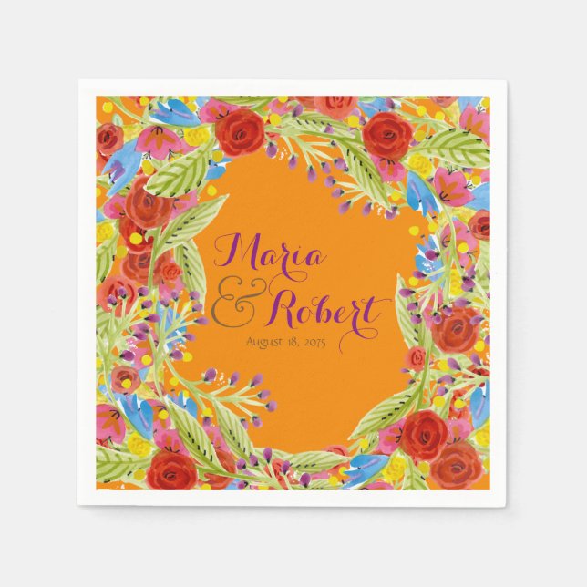 Guardanapo De Papel Fiesta Wedding (Frente)