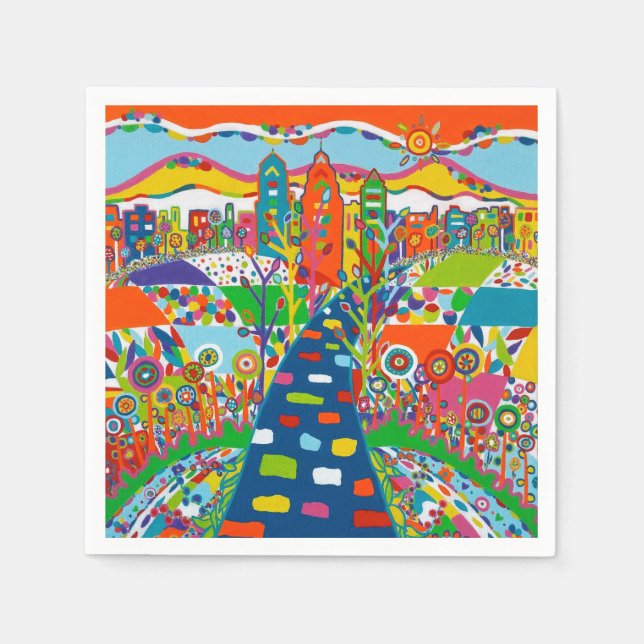 Guardanapo De Papel Filadélfia, PA Paper Napkins (Frente)