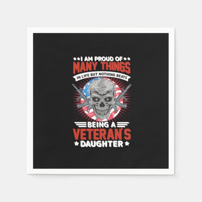 Guardanapo De Papel filha veterana (Frente)