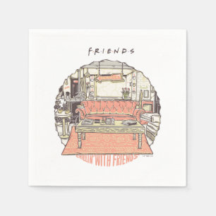Guardanapo De Papel Filmando com Cartoon FRIENDS™