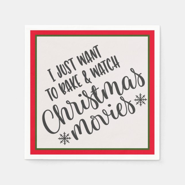 Guardanapo De Papel Filmes sobre assar e observação (Frente)