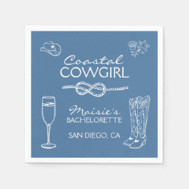 Guardanapo De Papel Fim de Semana de Despedida de Solteira Cowgirl Cos