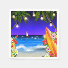 Guardanapo De Papel Fim do Livro de Verão