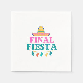 Guardanapo De Papel Final Fiesta Sombrero