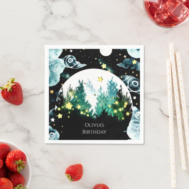 Guardanapo De Papel Firefly Whimsy Woodland Birth (Insitu)