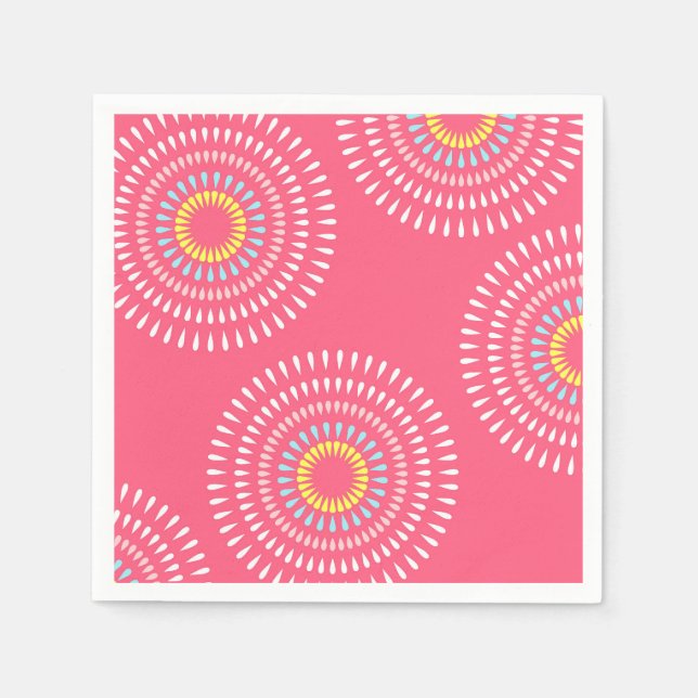 Guardanapo De Papel Fireworks - Cereja japonesa (Frente)