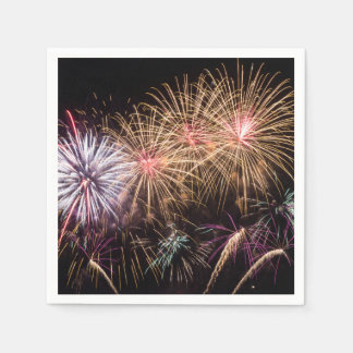 Guardanapo De Papel Fireworks Napkin
