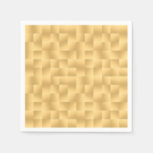 Guardanapo De Papel Fitas tecidas do cetim - máscaras do ouro
