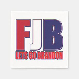 Guardanapo De Papel FJB - Vamos Brandon