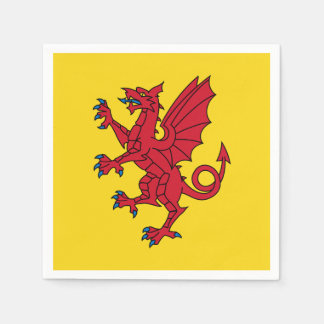 Guardanapo De Papel Flag of Somerset Paper Napkins