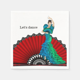Guardanapo De Papel Flamenco