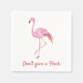 Guardanapo De Papel Flamingo Cocktail Napkins