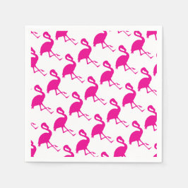Guardanapo De Papel Flamingo Rosa Quente
