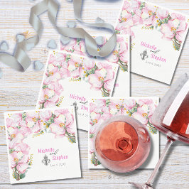 Guardanapo De Papel Fleur de lis/Cherry Blossom Paper Napkins