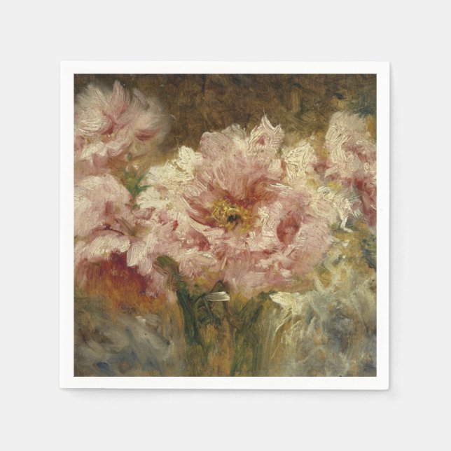 Guardanapo De Papel Fleurs - Félix Ziem (Frente)