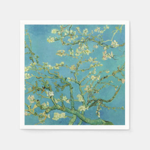Guardanapo De Papel Flor   1890 da amêndoa de Van Gogh  