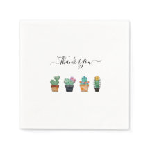 Flor Cactus Greenery, Obrigado.