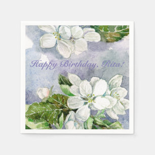 Guardanapo De Papel Flor de maçã