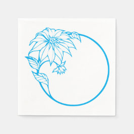 Guardanapo De Papel Flor de Natal Festivo Napkins