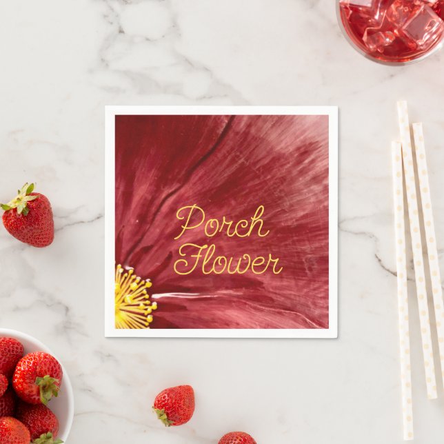 Guardanapo De Papel Flor de Portas / Original / (Insitu)