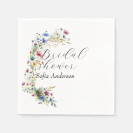 Guardanapo De Papel Flor do Partido do Jardim Francês