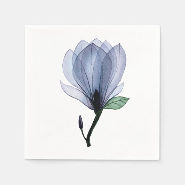 Guardanapo De Papel Flor Magnolia (Frente)