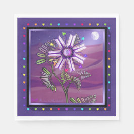 Guardanapo De Papel Flor no Deserto Napkins