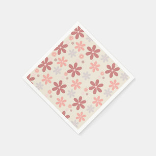 Guardanapo De Papel flor rosa giro