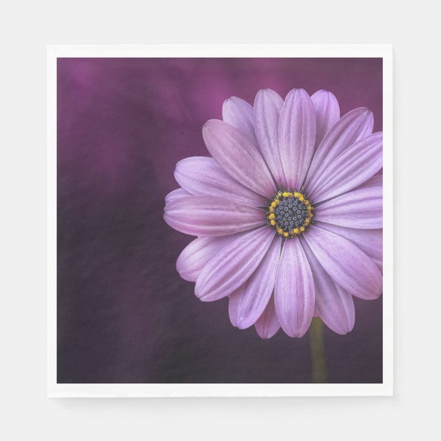 Guardanapo De Papel Flor Roxo no Bloom (Frente)