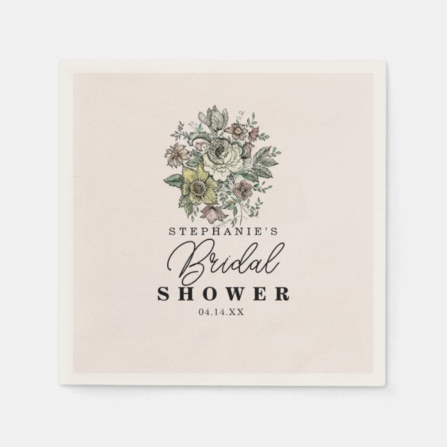 Guardanapo De Papel FLORAISON (Blooming) (Frente)