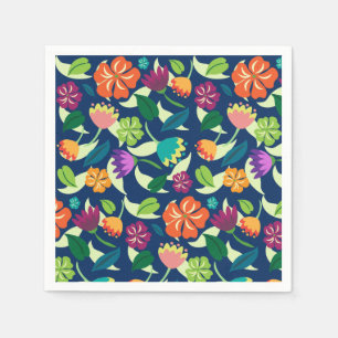 Guardanapo De Papel Floral