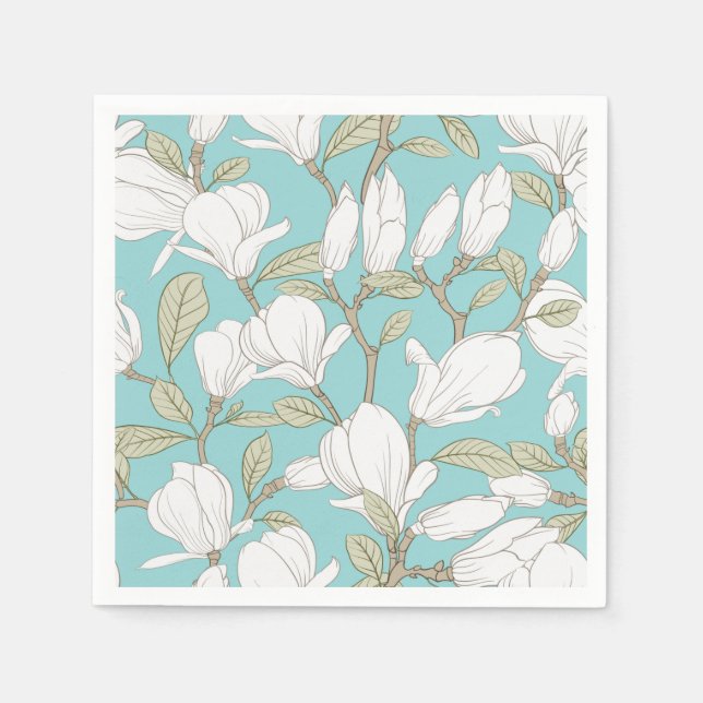 Guardanapo De Papel Floral (Frente)