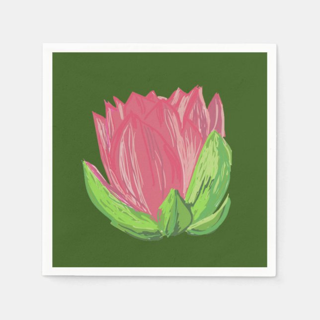 Guardanapo De Papel Floral (Frente)