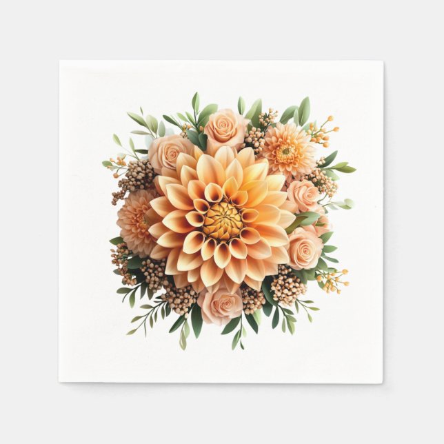 Guardanapo De Papel Floral (Frente)