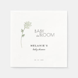 Guardanapo De Papel Floral Baby in Bloom Baby Shower