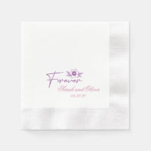 Floral de Casamento de Pur Roxo Especial