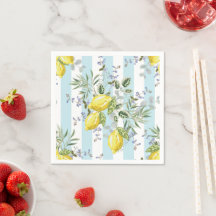 Floral de Limão Italiano com Listra Mediterrânea