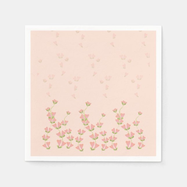 Guardanapo De Papel Floral Fantasias (Frente)