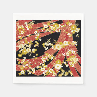 Guardanapo De Papel Floral Mix Kimono Pattern