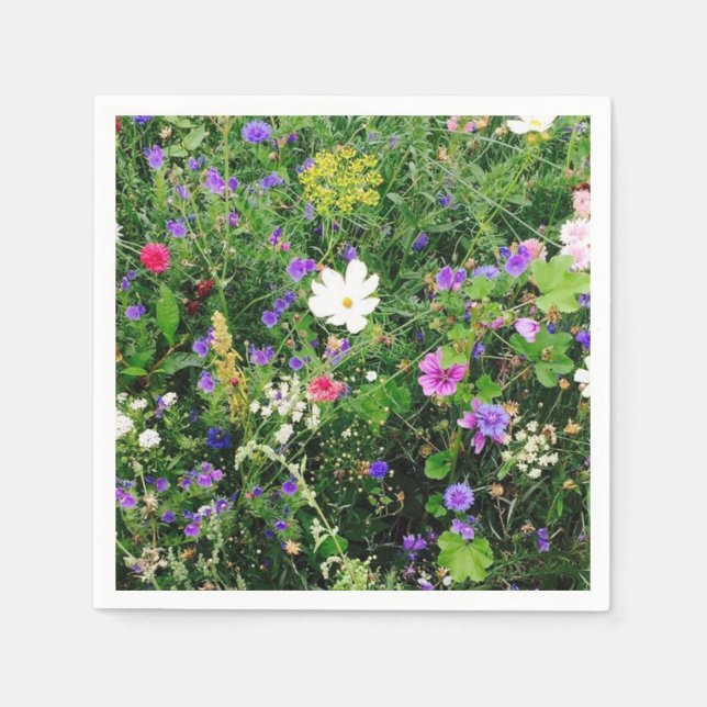 Guardanapo De Papel Floral Napkins (Frente)