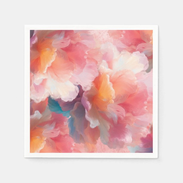 Guardanapo De Papel Floral Paper Plate (Frente)